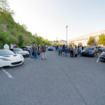 memorial car meet for Zach Lambert at Suncrest Town Centre